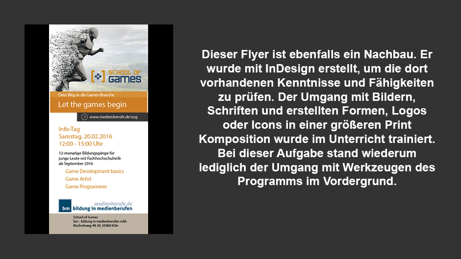 InDesign Arbeitsprobe